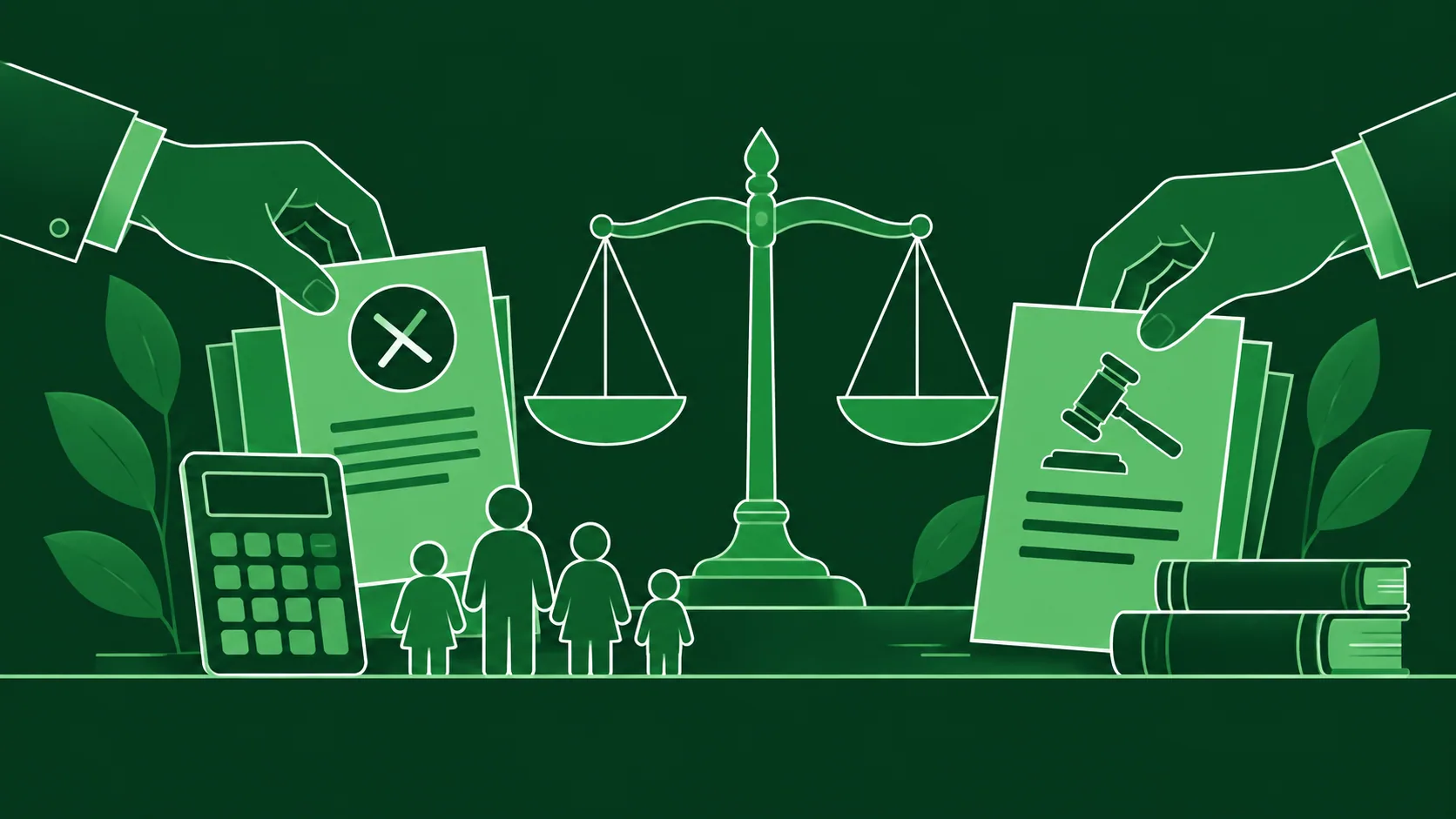 Ilustração sobre análise judicial da renda familiar no pedido de BPC LOAS