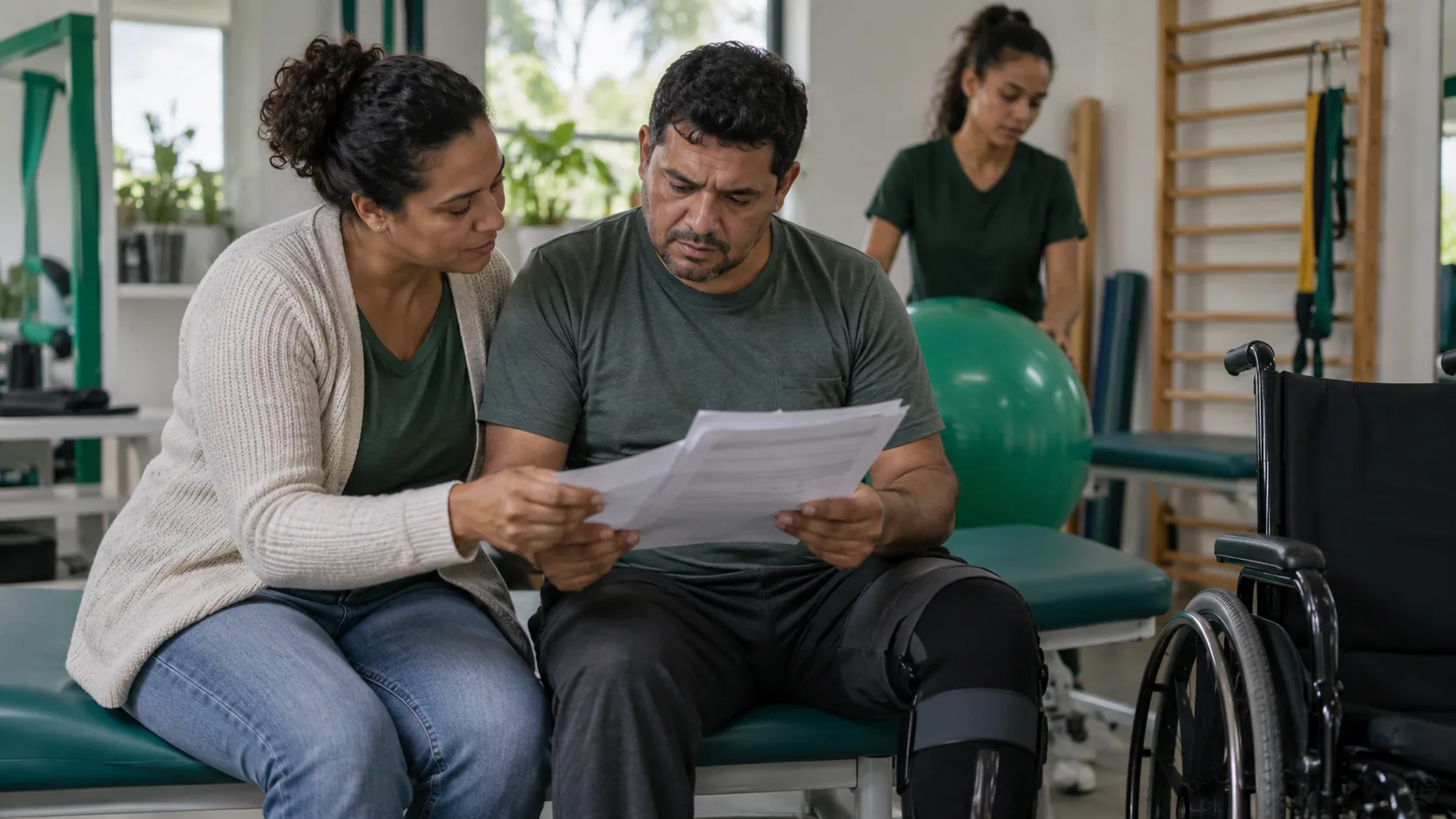 Cena editorial realista sobre Casal Separado sob o Mesmo Teto, produzida para o Garante Direito