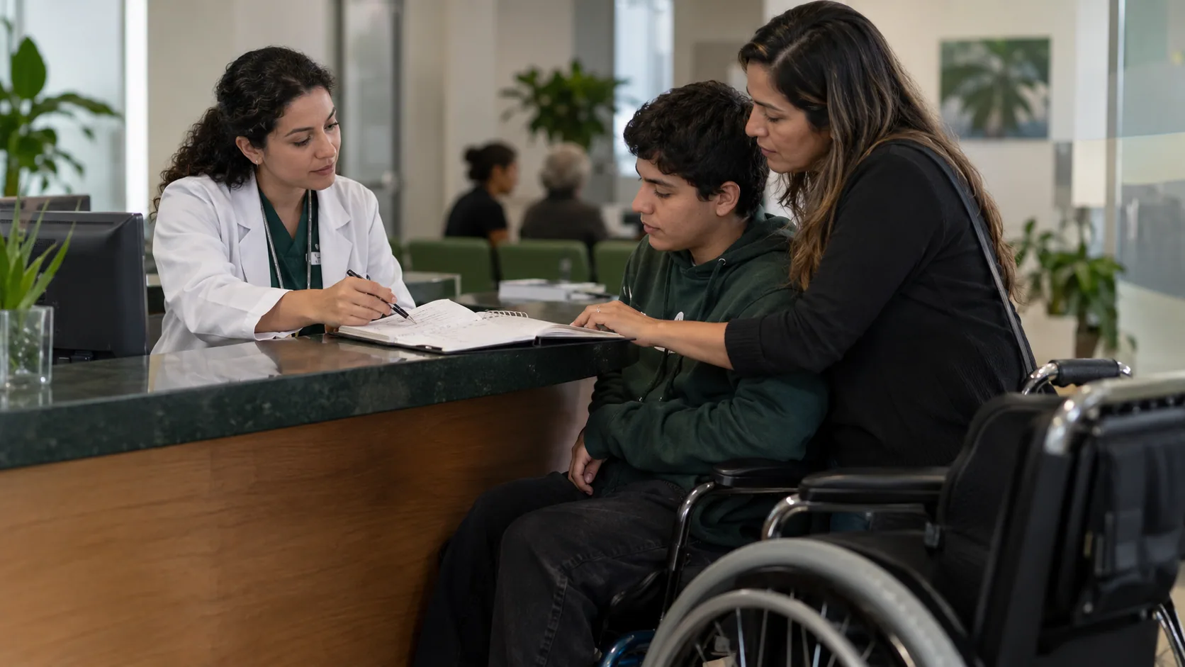 Cena editorial realista sobre Epilepsia Farmacorresistente, produzida para o Garante Direito