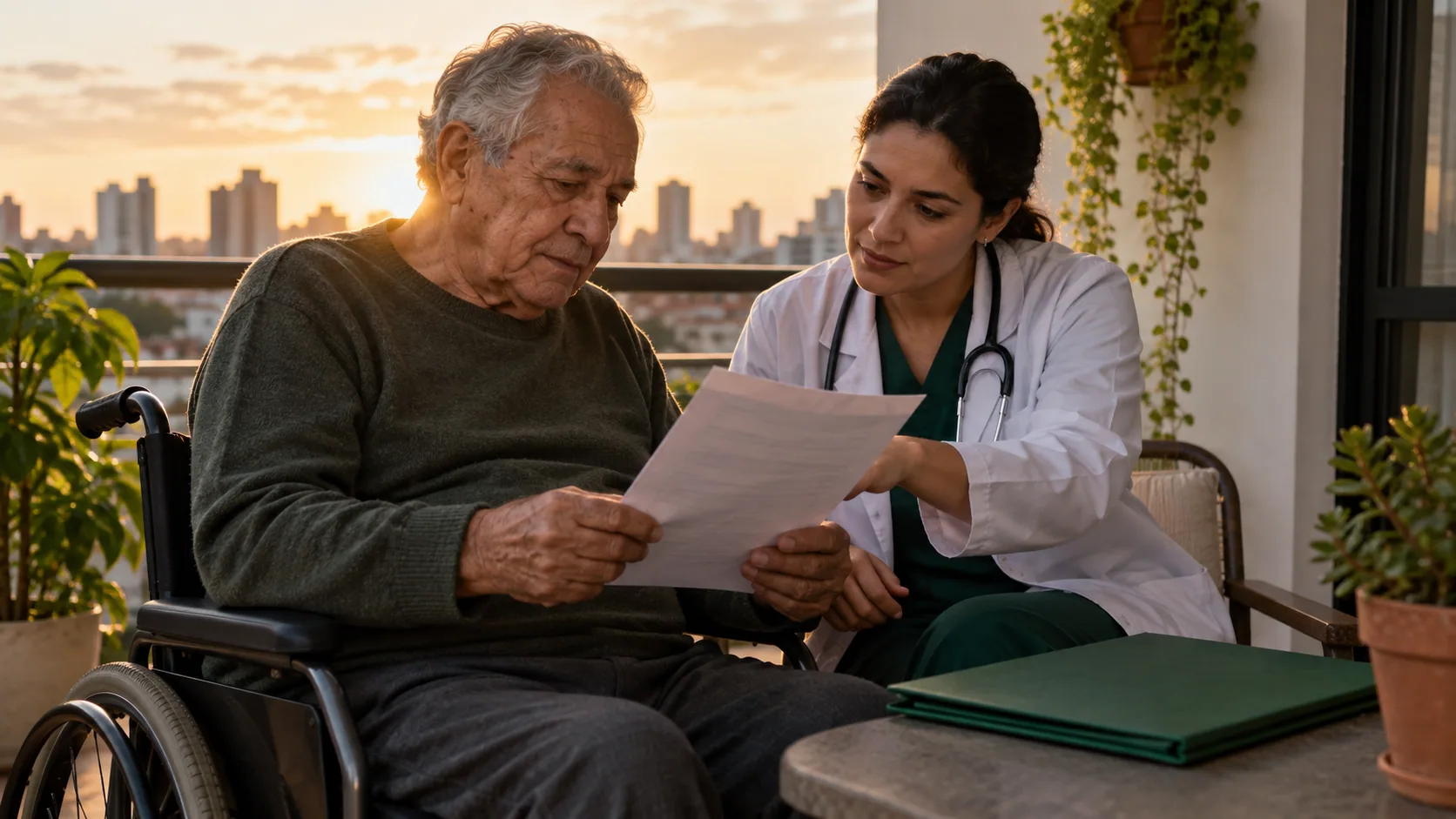 Cena editorial realista sobre Isenção de Revisão após 60 Anos, produzida para o Garante Direito