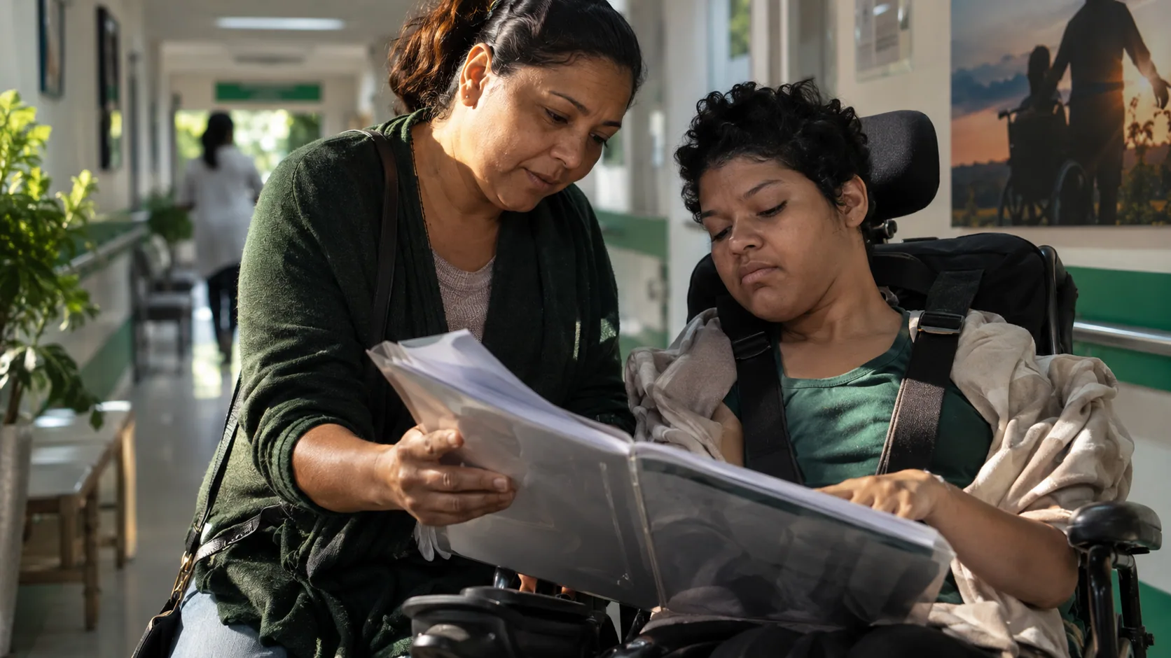 Cena editorial realista sobre Prontuário Longitudinal, produzida para o Garante Direito